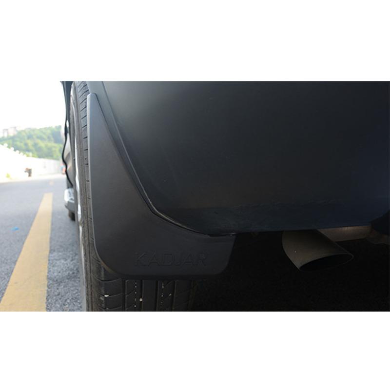 Car Styling Plastic Fender Soft Mudguard Detector Flap Splash Mud Guard Molding For Renault Kadjar 2016 2017 2018