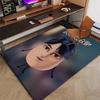 Custom KPop Demon Hunters Mat Personalized Name, Polyester Washable Indoor Entryway Rug, Gift for Christmas, Easter, Thanksgiving Day