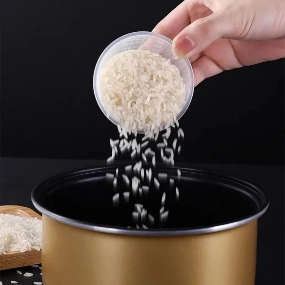 Plastic Rice Measuring Cup 100/160ml Digital Kitchen Scale Mini Measuring Jugs  For Electric Cooker