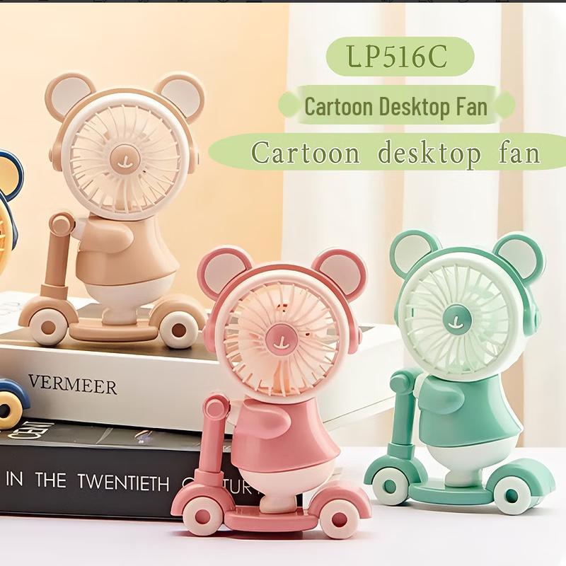 LINGPAN Mini USB Rechargeable Fan (5-Pack)