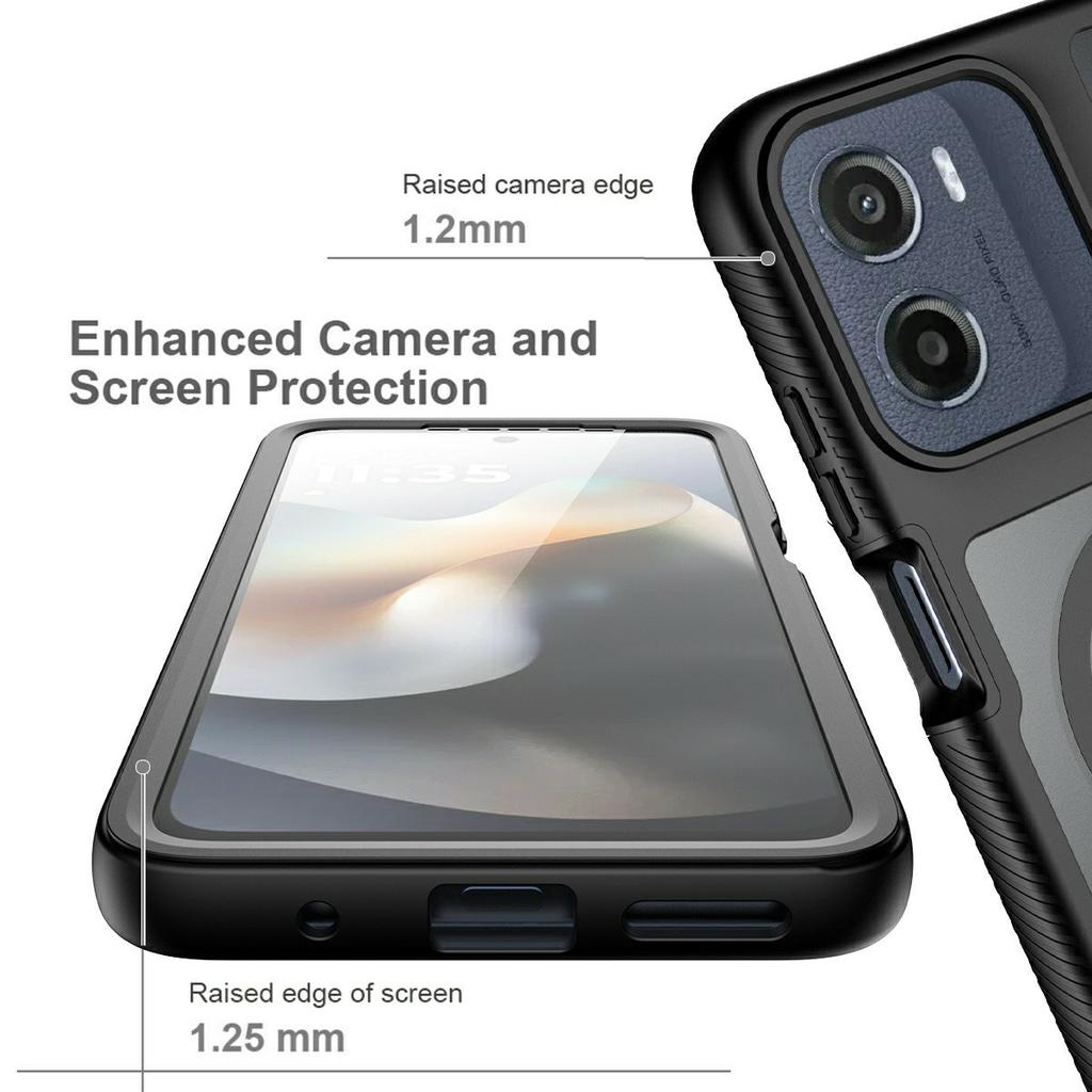 For iPhone Air Magnetic Case Compatible with MagSafe TPU + PC Phone Back Cover