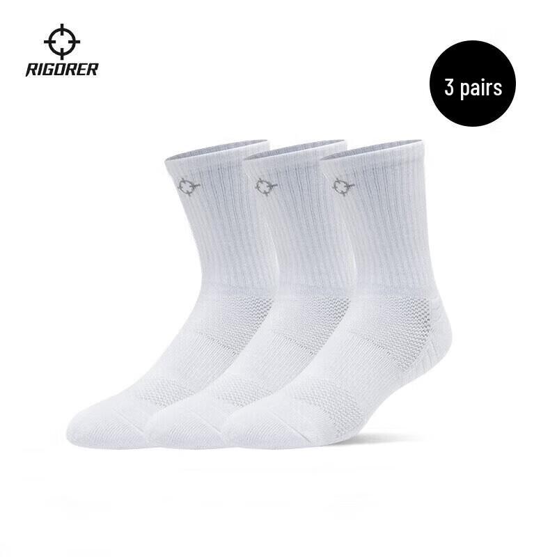 

ZunZhe Sports Breathable Anti-bacterial Cotton Mid-calf Socks EU 40