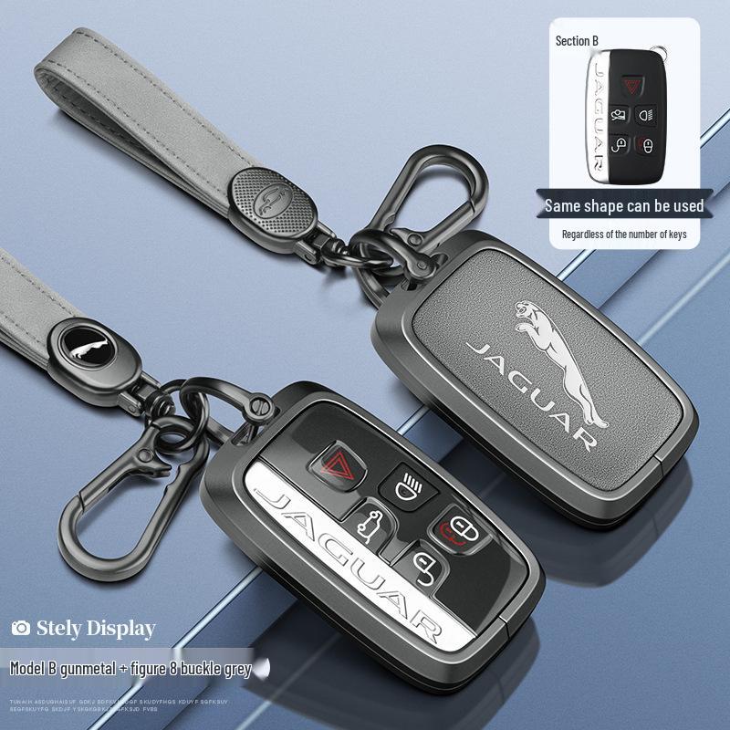 Jaguar Key Cover: Fits XFL, XEL, E-Pace, F-Pace, F-Type, I-Pace, XJ, XE - Women's Protective Car Shell