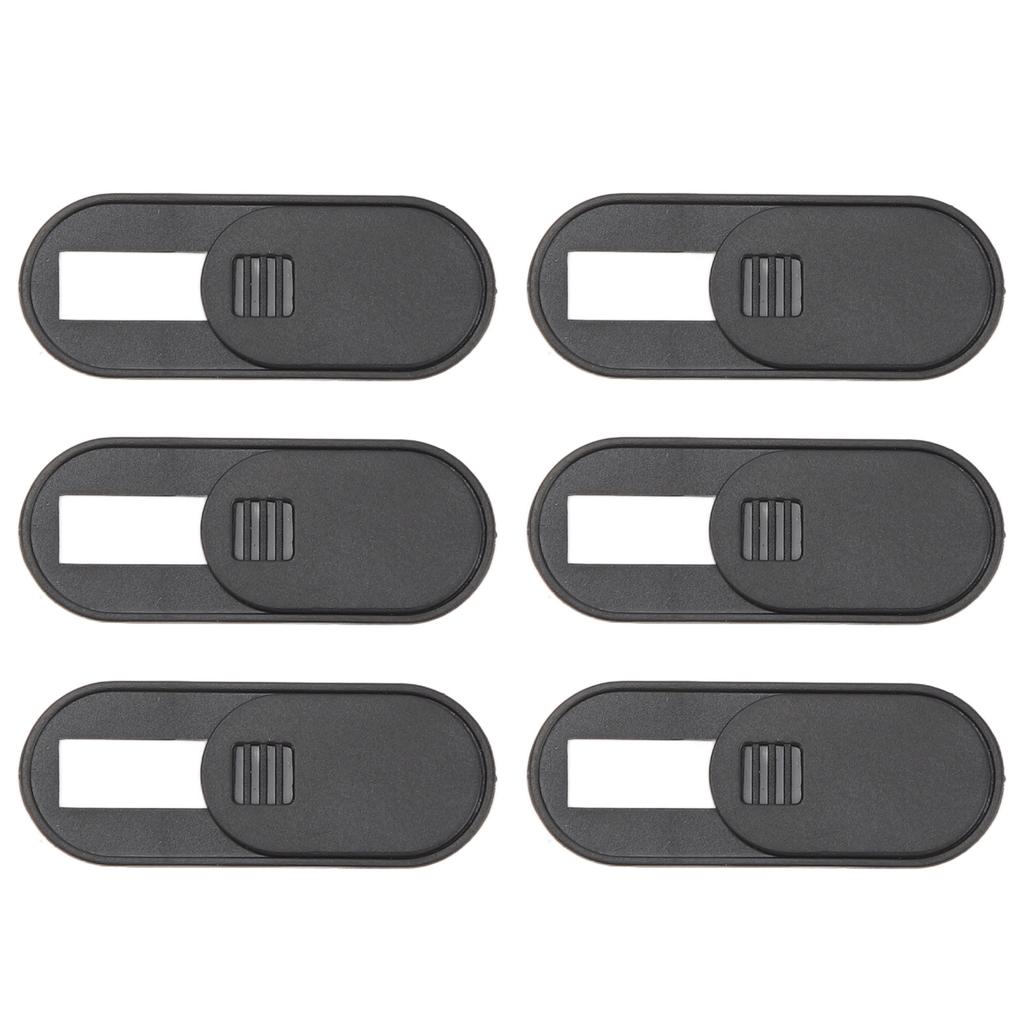 6PCS Car Camera Sliding Protection Cover Interior Cabin Camera Cover Replacement For Tesla Model 3
