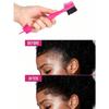 1PC Double Sided Edge Control Brush, 3-In-1 Styling Tool With Boar Bristles For Smooth Baby Hair And Eyebrows, Professional Hair Edge Brush