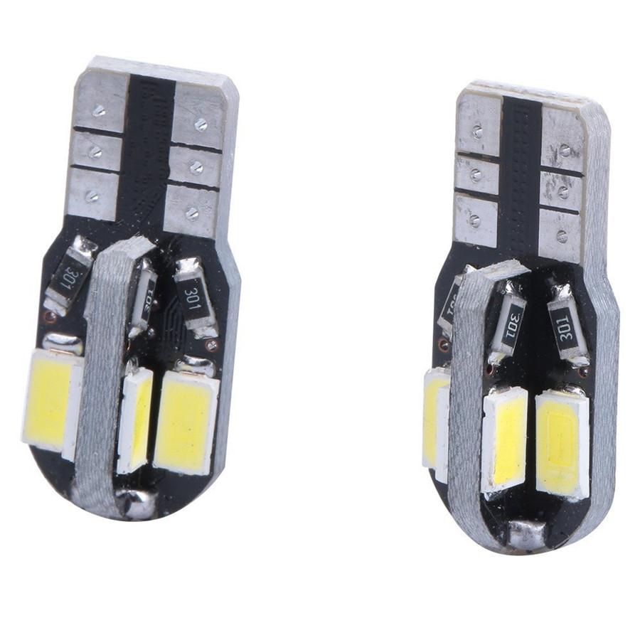 20 X T10 194 168 W5W 5730 8 Led Canbus Smd White Car Side Wedge Light Lamp Bulb