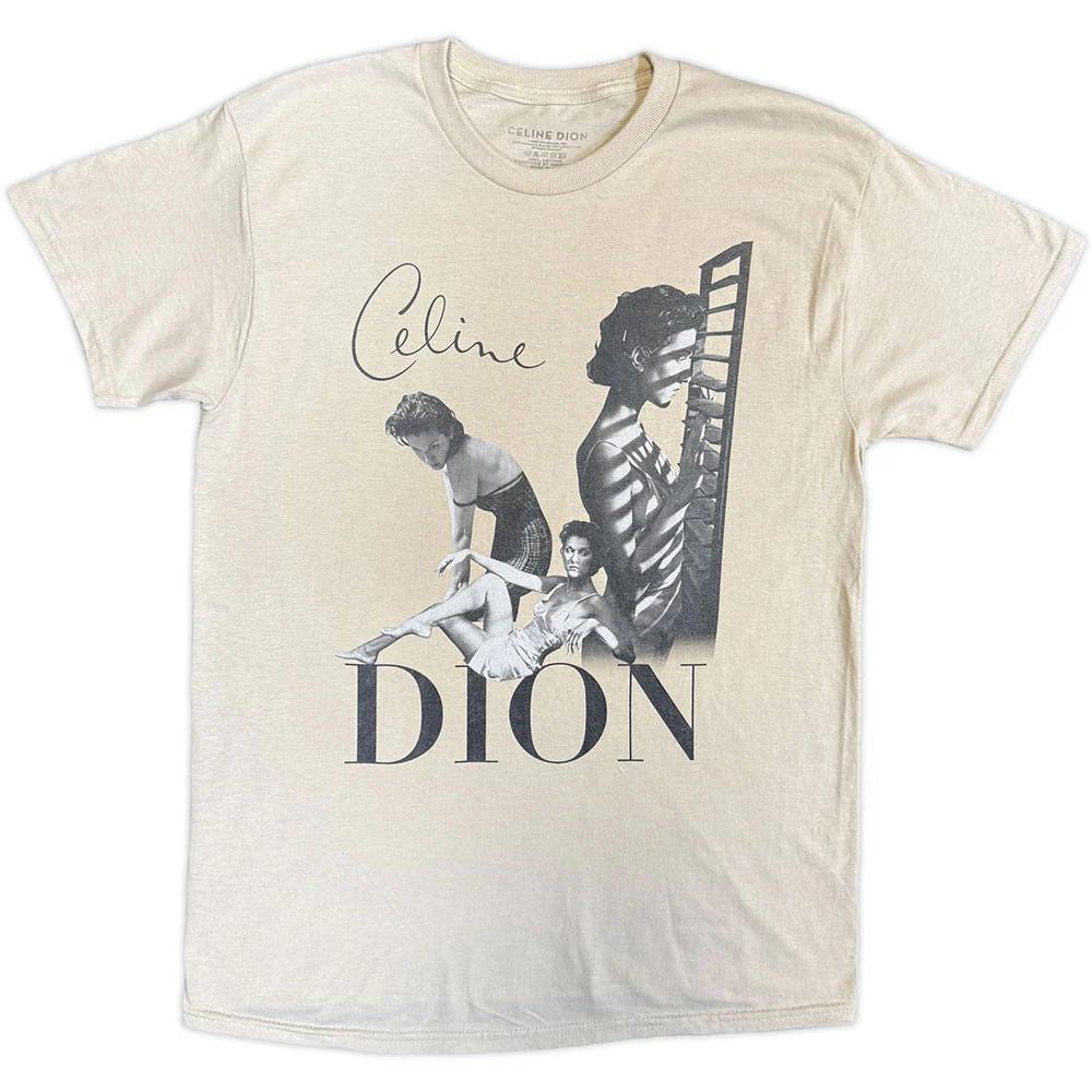 Celine Dion T-Shirt: Homage (Sand) OFFICIAL NEW S