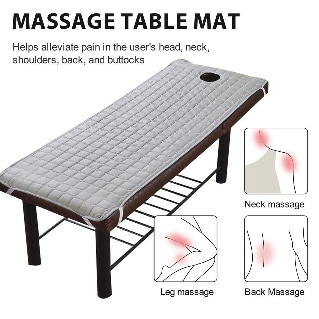 Good-Mattress Cover For Massage Table Bed With Hole, Beauty Salon Pad, Non-Slip Cushion 185X70cm Bed Pad Thickness 2Mm