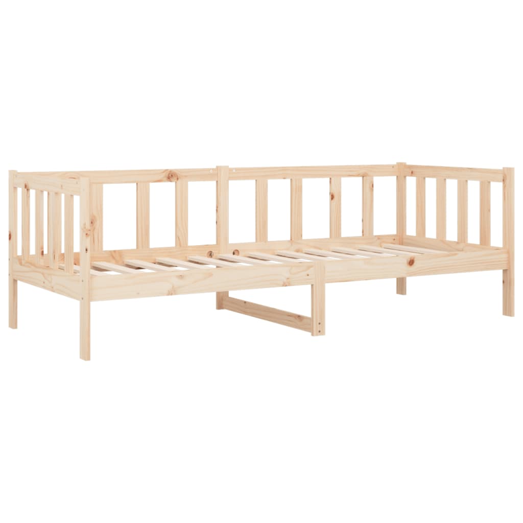 Vidaxl Daybed Without Mattress, 90X190 Cm, Solid Pine Wood