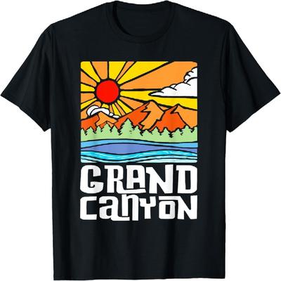 Grand Canyon Nationalpark Künstlerisches Natur & Berge T-Shirt