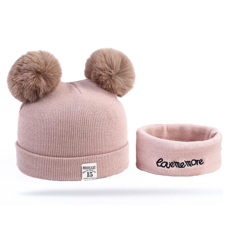 Autumn and Winter Baby Hat Set To Keep Warm, Male and Female Newborns, Babies, Autumn and Winter Tire Caps, Infants and Toddlers, Newborn 0-12 Months