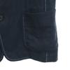 ISSEY MIYAKE linen Long sleeve tailored jacket 1 Navy Men's Used