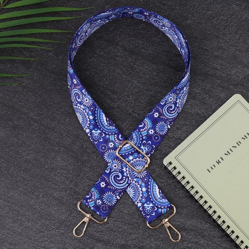 Flower Pattern Crossbody Wide Shoulder Strap Adjustable Replacement Bag Long Shoulder Strap Single Shoulder Women's Bag Accessories