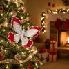 Double-Layered Christmas Butterflies Ornaments Christmas Tree Decoration  New Year Celebration