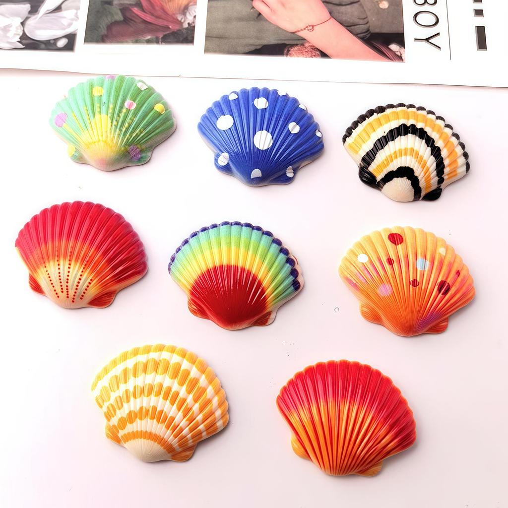 Electroplated Resin Ornaments: Shell, Cream Glue for DIY Hair Clips, Phone Cases, and Shoe Buckles