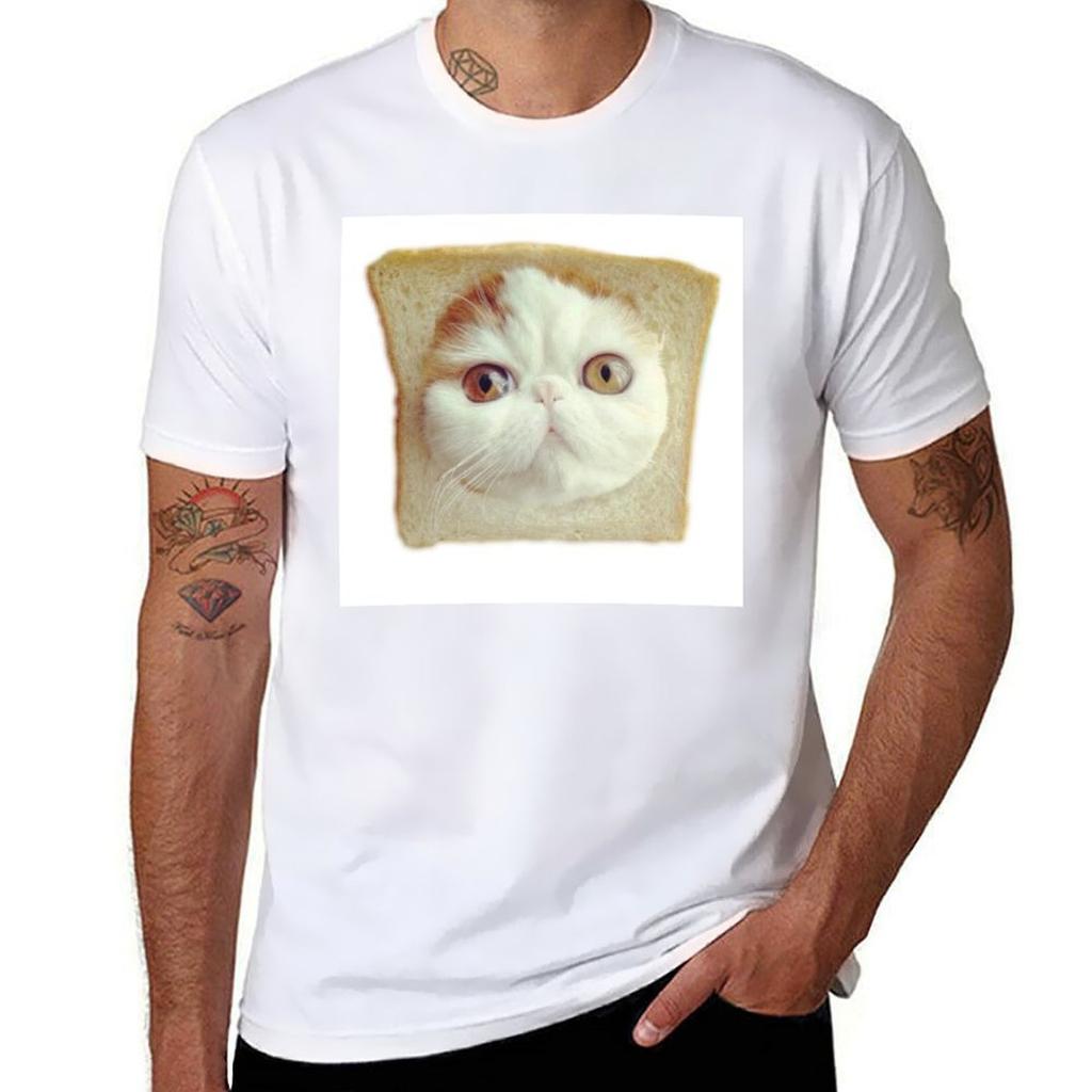 Bread Cat Tshirt Casual Loose Short Sleeve Tee For Unisex