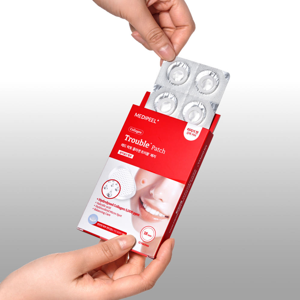 MEDIPEEL Spot Patch 4 Type Options Phyto Cica Nol B5 Red Lacto Collagen Brightening Trouble and Red Care