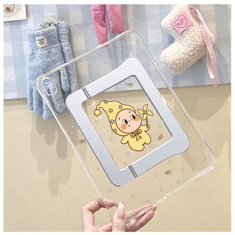 Slim Acrylic IPad Air 8 Case With Stand Support Multi-Angle Adjustable Full Coverage Shockproof 11-inch Tablet