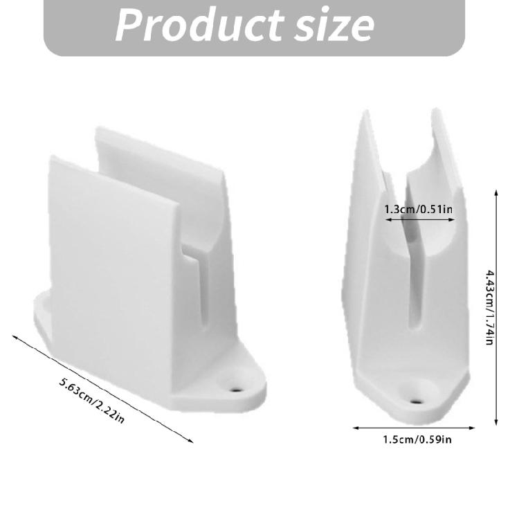 3PCS/Pack Universals Roller Blind Awning Hand Crank Holder Wall Mount Brackets Plastic Smooth Operations And Easy Setups