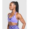 Gymshark Reps T Back sporTs Bra Record Purple Fresh Lilac B3b3d Pb89