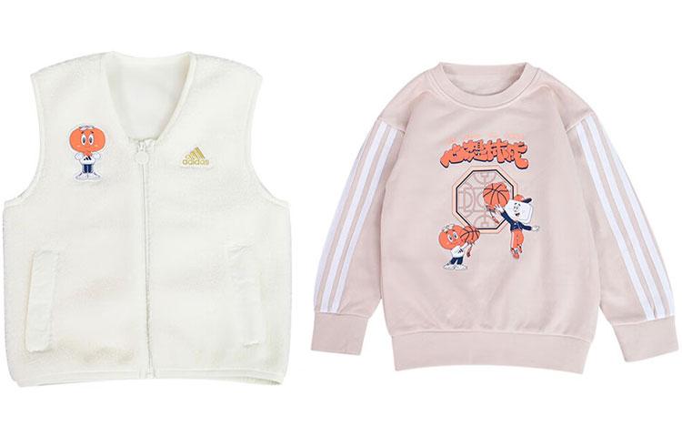 

Adidas Kids Casual Sportswear Crew Neck Moderate JF3871 110