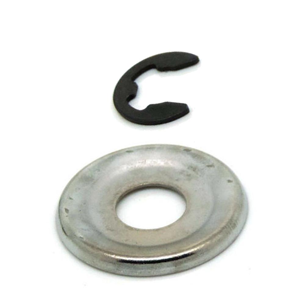 

E Clip and 27mm Washer Compatible with For Most Chainsaw Models and Types Replacement Parts for Chainsaw Equipment Maintenance China Mainland