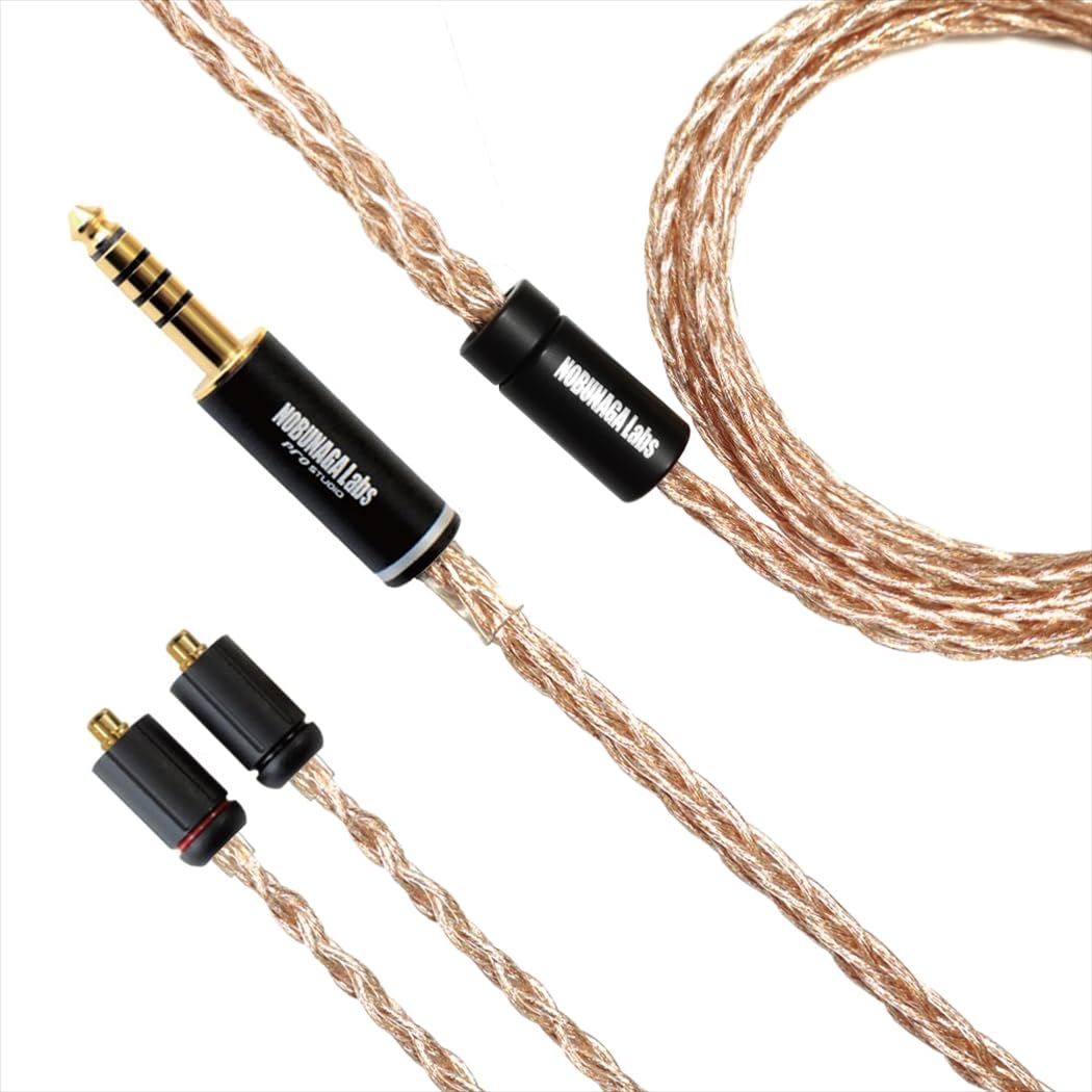 

WiseTech NOBUNAGA Labs Komakura-Urara [5-полюсный балансный разъем MMCX, 4,4 мм] NLI-KMR-URR