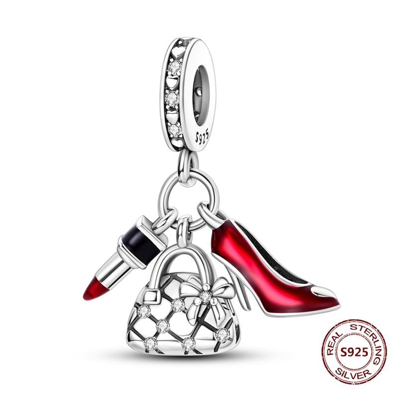 Copper Luminous Fireflyzircon Colorful Butterfly Sunflower Cat Dog Charms Beads Fit Diy Bracelets Jewelry Gift