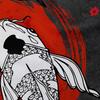 Koi Fish Yin Yang Wall Tapestry Japanese Art Decor Red Cherry Blossom Design Boho Bedroom Living Room Home Interior Hanging