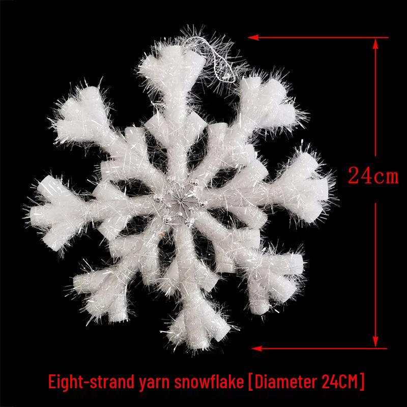 Fiocchi di Neve in Schiuma di Natale per Bambini, Oggetti di Scena per Danza e Decorazioni per Palco - Ornamenti Leggeri in Plastica