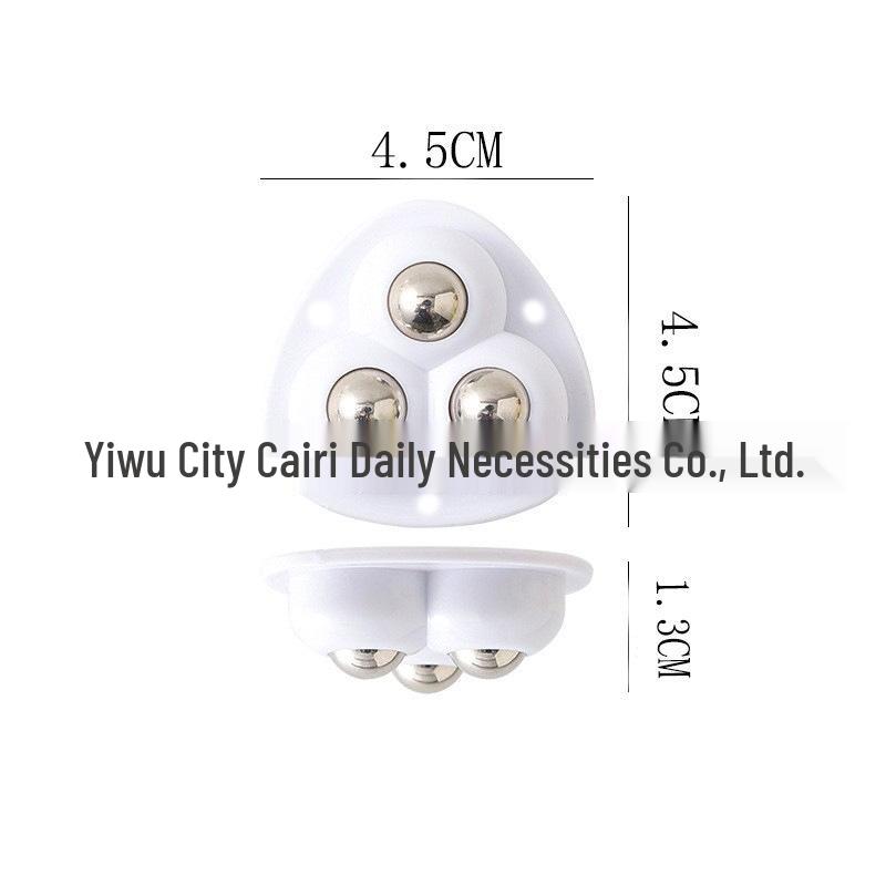 Silent Adhesive Caster: Three-Ball & Five-Ball Roller Wheel for Mobile Furniture