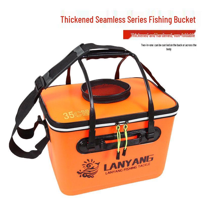 EVA Hard Shell Fishing Bucket with Integrated Molding – Durable Fish Protection Gear