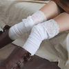 Korean Solid Color Sexy Lace High Stockings Women Girls Thigh High Over The Knee Stockings Lolita Ladies Girls Warm Boot Socks