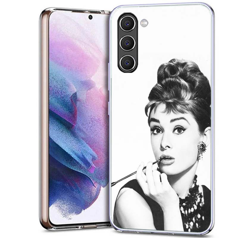 Audrey Hepburn Phone Case for Samsung A16 A26 A36 A56 A17 A37 A57 A07 A06 A02S A12 A22 A32 A52S A72 Galaxy A70 A50S A71 A51 A31