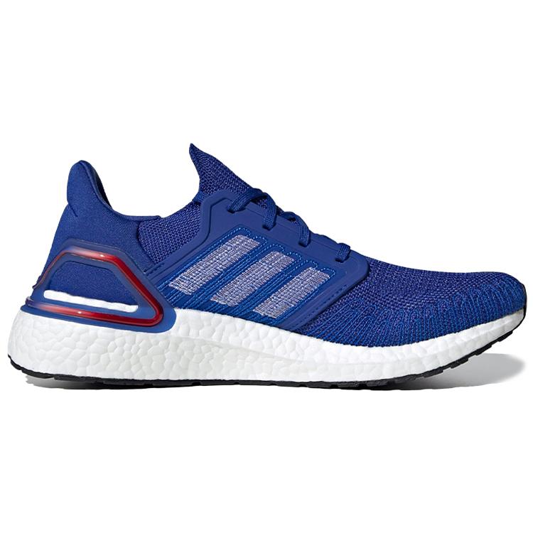 New Adidas Ultra Boost 20 Royal Blue Scarlet EG0758
