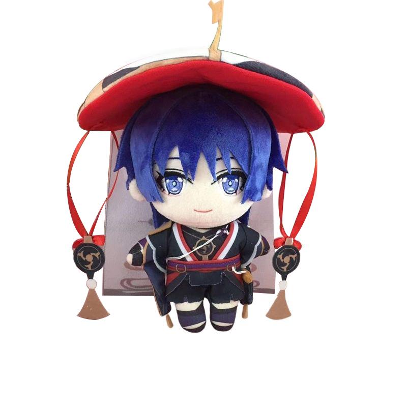 Genshin Impact Wanderer Plush Toy Soft Pillow Anime Game Character Gift