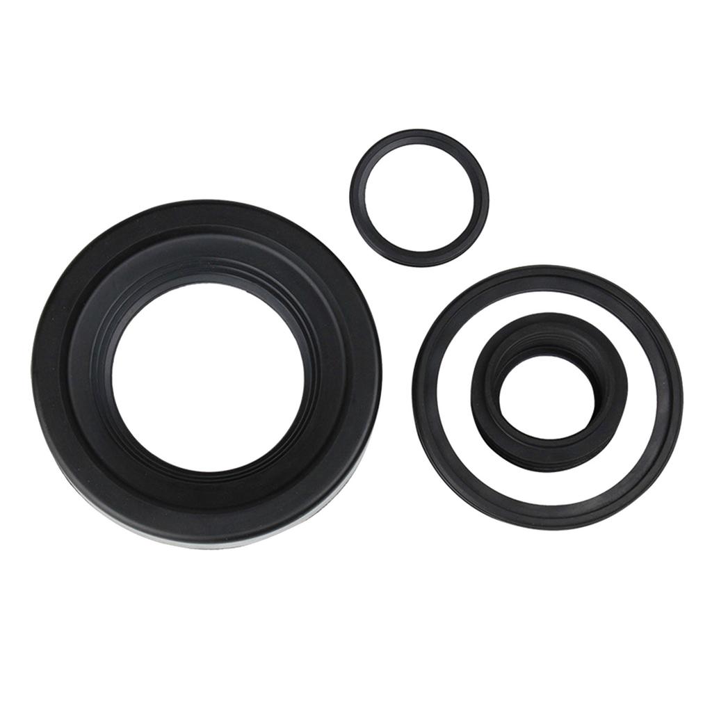 Wall Mounted Toilet Seal Rings Set Rubber Seal Gaskets Pressure Resistant Toilet Seal for Leak Prevention & Odor Control