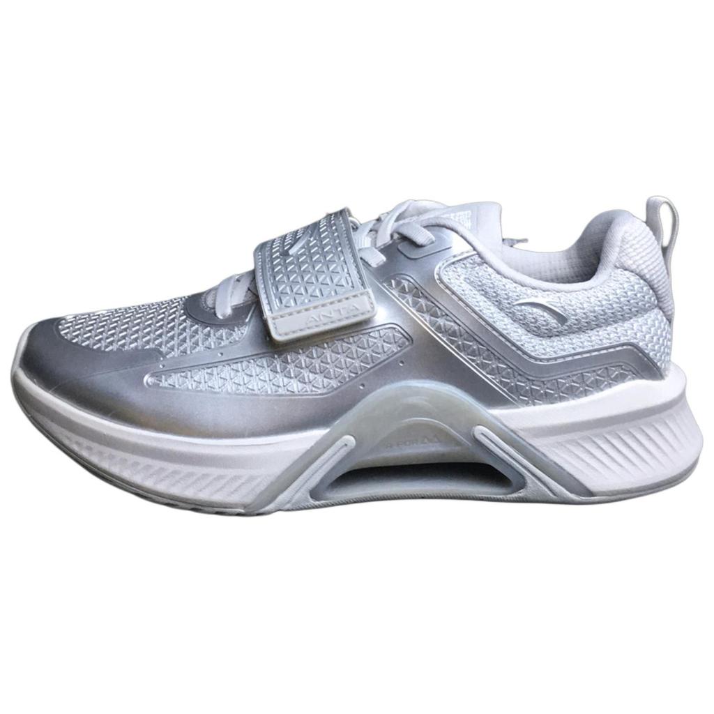 Anta Cushioning, Wear Resistant Low Top Training Shoes Men's Silver 112317785-4