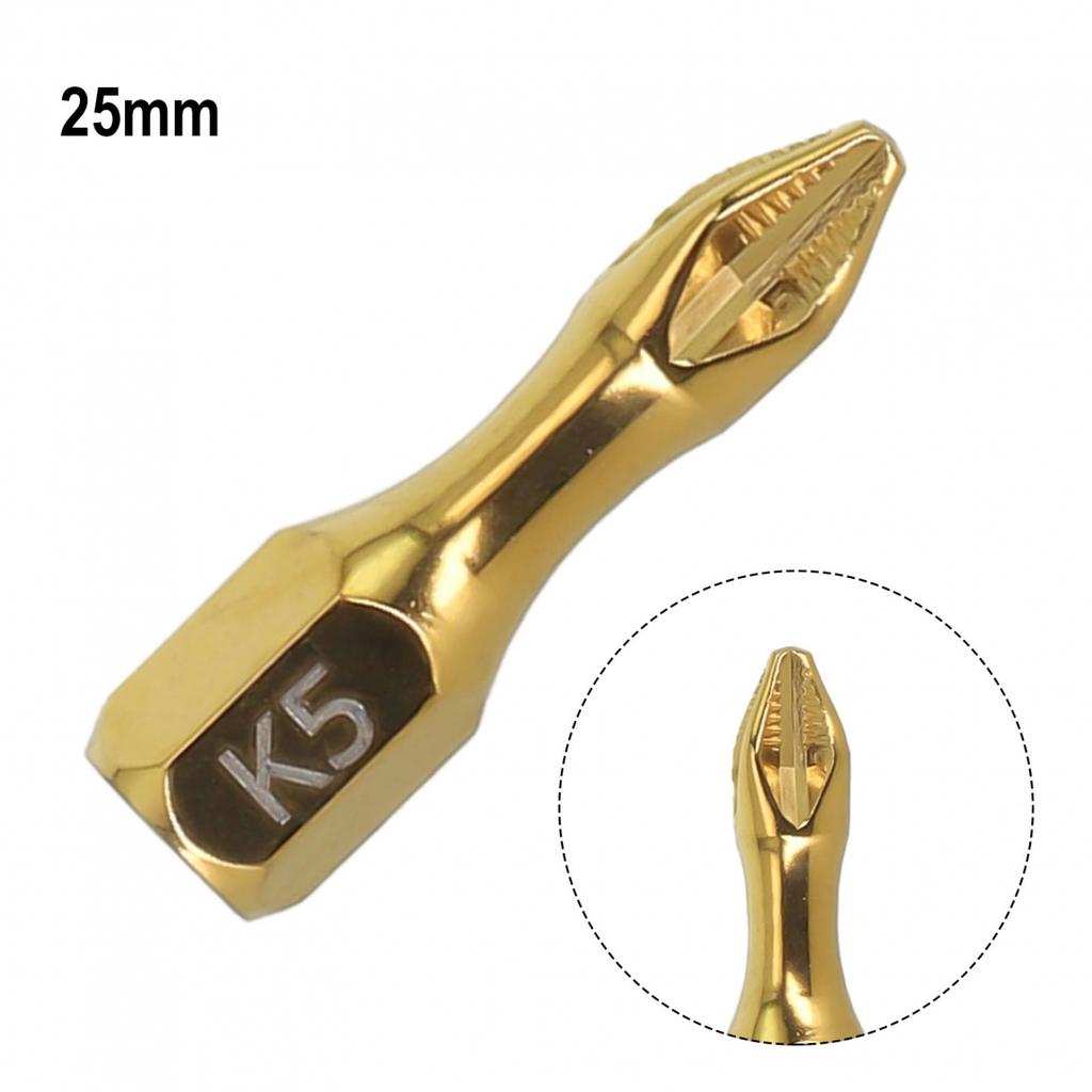 High Hardness K5 PH2 Magnetic Batch Head Cross Screwdriver Bit Anti Breakage
