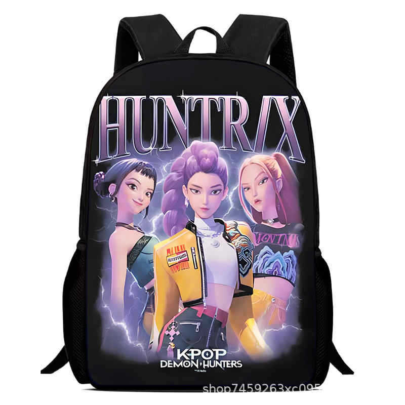 Kpop Witch Hunter Group Schoolbag High Definition Printing Casual Light Backpack Primary School