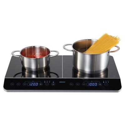 Plaque Induction Posable - MEDION - MD 15324 - 2 Feux - 3500 W - Noir