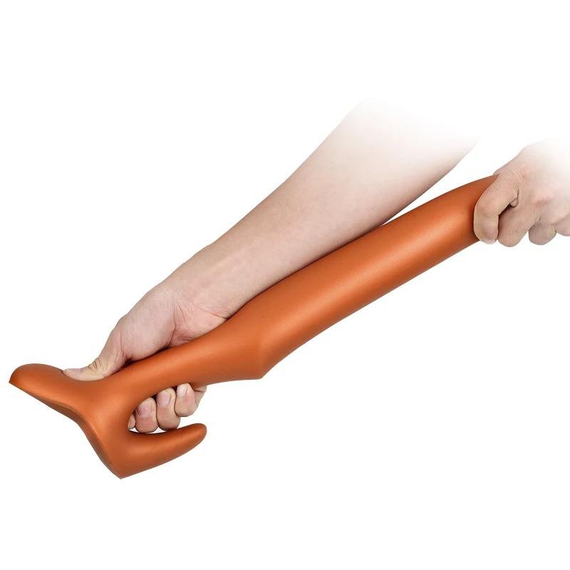 Plug Anal Portable Massage Prostatique Silicone Plug Anal Géant Dilatateur Anal Entraînement Stimuler Vagin Masturbation Jouets Sexuels pour Adultes