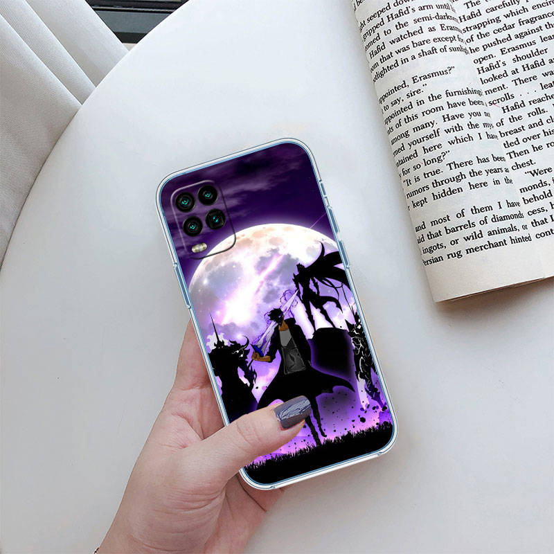 JO51 Solo Leveling Handyhülle für Motorola E22S E7 G6 G7 G8 G9 Plus Power Play G10 G20 G04 E30 E40 E22 E20 E13 G22 G23 G Stylus Play