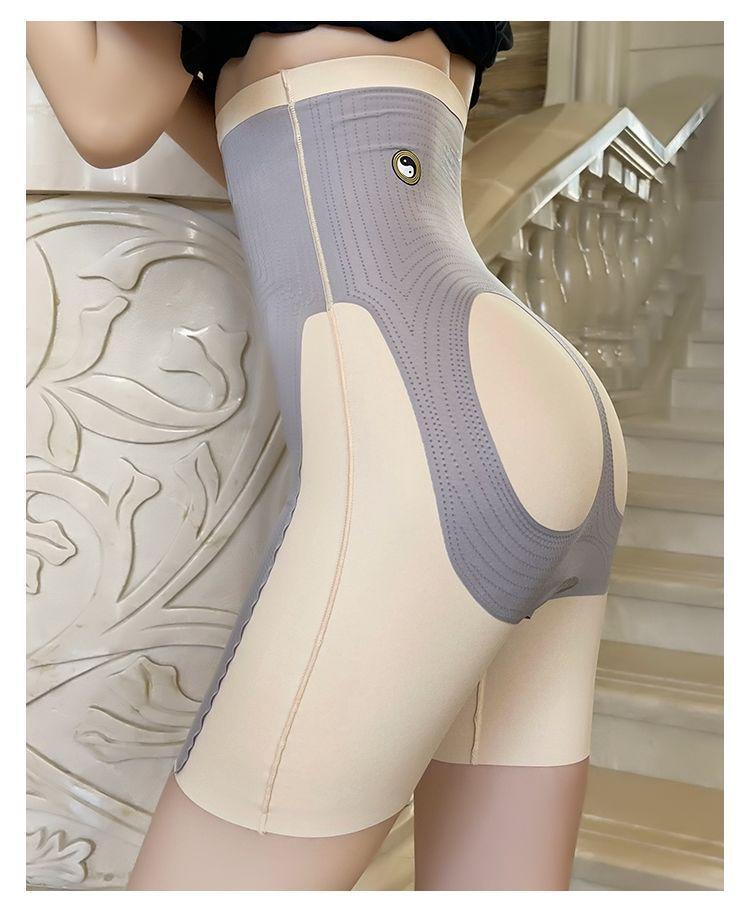 Women's High-Waist 8D Abdomen & Hip Lifting Safety Shorts, Summer Thin Design, Plus Size Available