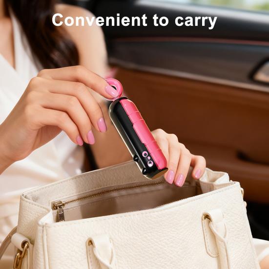 2-in-1 Lint Roller Cat Shape Portable Lint Remover with Hanging Ring Washable Reusable Sticky Roller Fabric Shaver