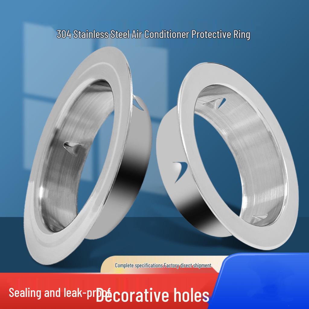 304 Stainless Steel Decorative Cover for Air Conditioner or Water Heater Pipe Hole