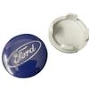 Ford Hub Center Cap with ST Viper Tire Logo - Modified 54mm Cap, Fits 66mm Hub
