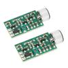 2 Stück FM-Sender-Aufnahmemodul Professionell V4.0 FM MIC Drahtloser Tonsender für FM-Radio
