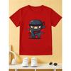 Europäische Größen Kinder Sommer Kurzarm T-Shirt, Cartoon Print Oberteil für Jungen, Mit Süßem Design, Geeignet für Ausflüge und den Alltag