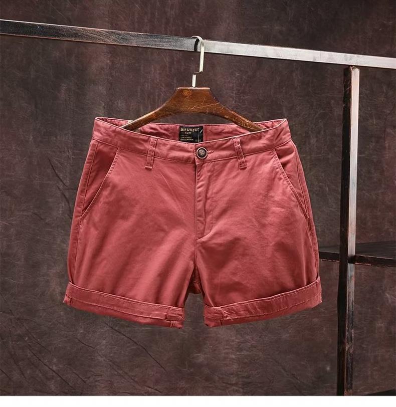Sommer-Trend Herren Cargo Jeans mit weitem Bein und Gürteldesign